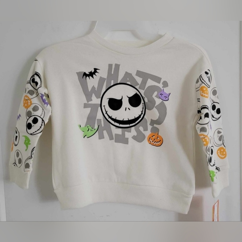 Disney Nightmare Before Christmas Toddler Long Sleeve Sweatshirt